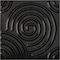 Ekena Millwork 19 5/8in. W x 19 5/8in. H Spiral EnduraWall Decorative 3D Wall Panel Covers 2.67 Sq. Ft. WP20X20SPAGX - alternate 1